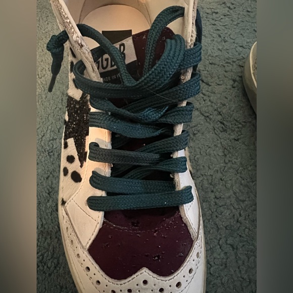 Brand New Golden Goose mid Star Classic Dalmatian print. size 37 - Picture 2 of 6